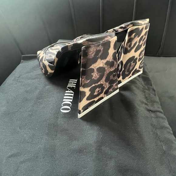 Leopard Devon Attico Pimps brand new in size 38 - Picture 4 of 4